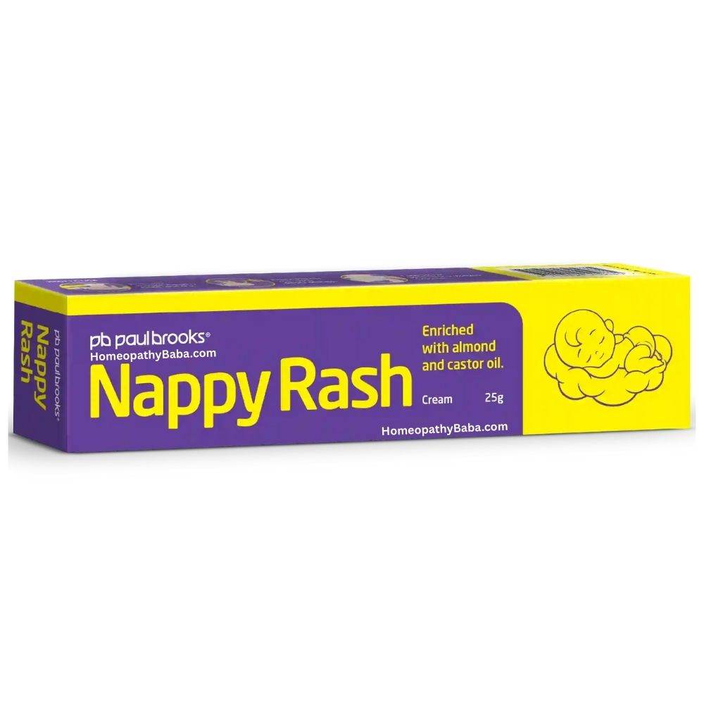 Paul Brooks Nappy Rash Cream 25g - HomeopathyBaba.Com