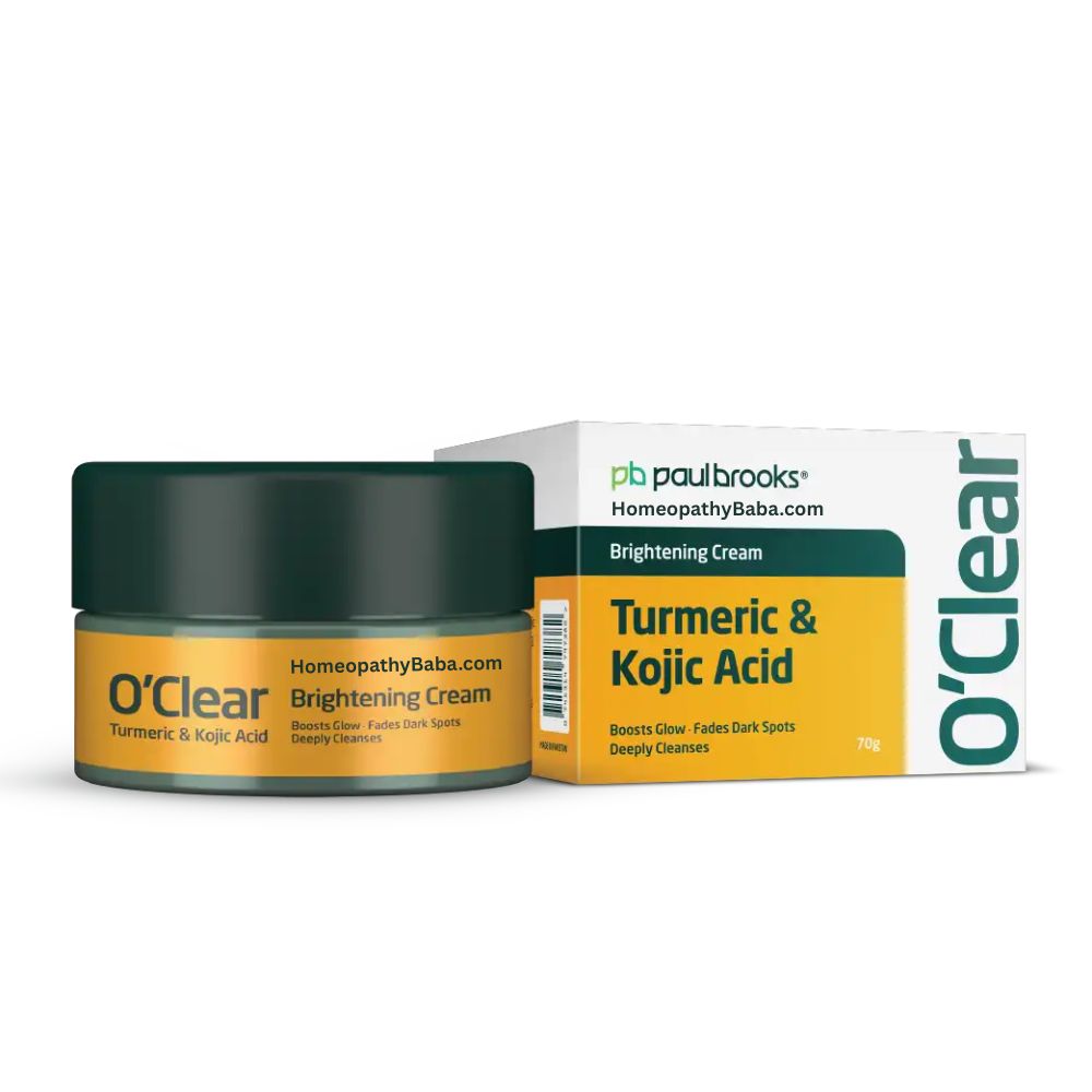 Paul Brooks OClear Brightening Cream for Fading Pigmentation and Dark Spots | Homeopathy Baba
