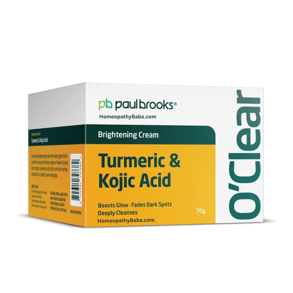 Paul Brooks OClear Brightening Cream for Fading Pigmentation and Dark Spots | Homeopathy Baba