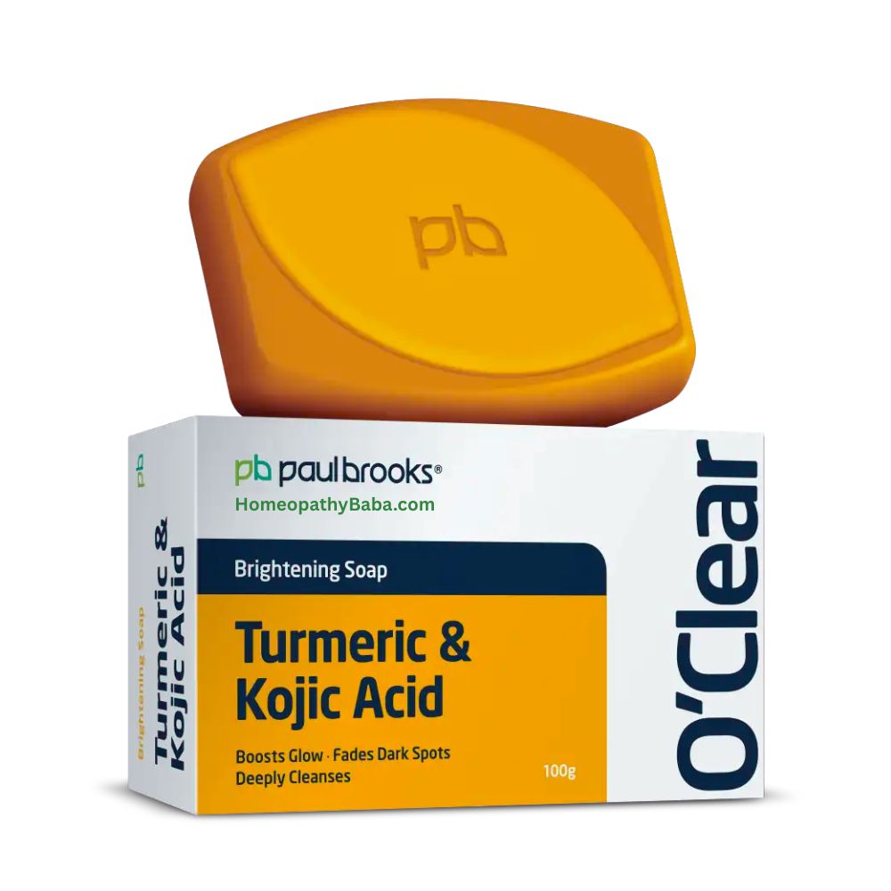 Paul Brooks OClear Brightening Soap for Fading Dark Spots and Blemishes | Homeopathy Baba