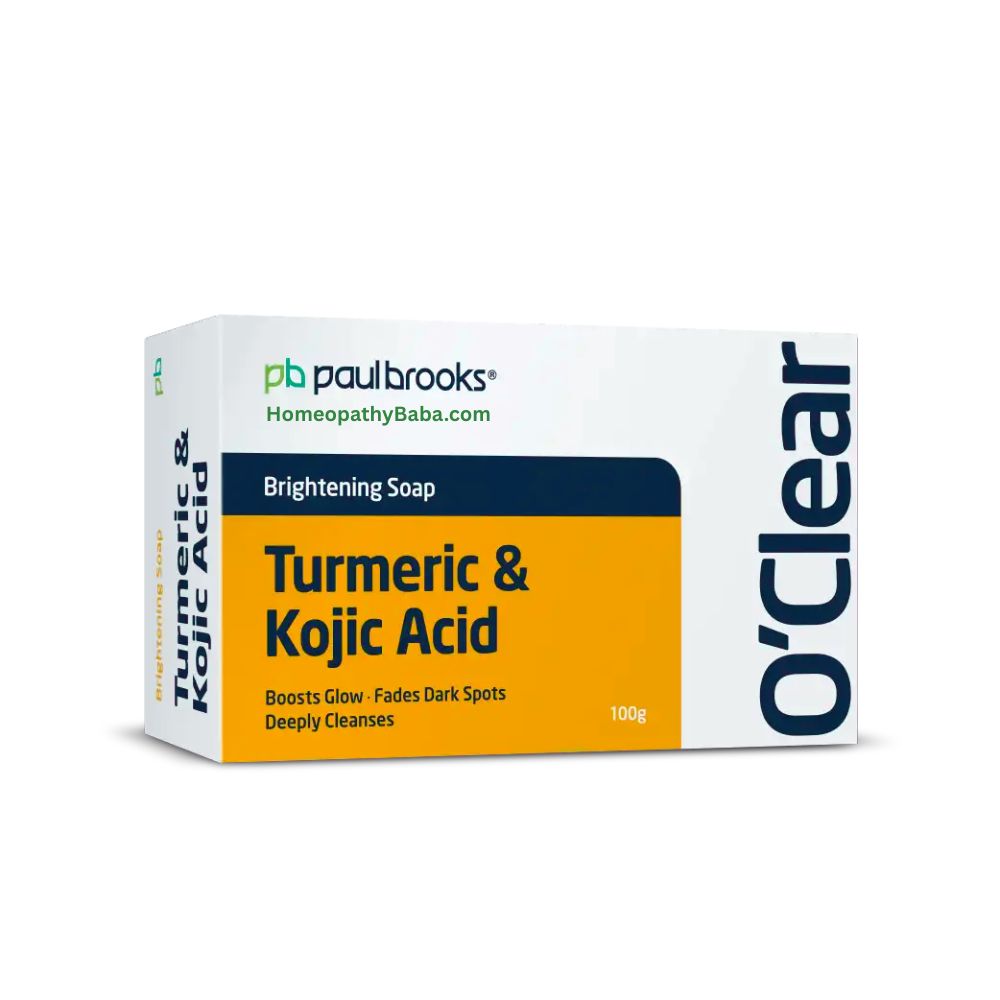 Paul Brooks OClear Brightening Soap for Fading Dark Spots and Blemishes | Homeopathy Baba