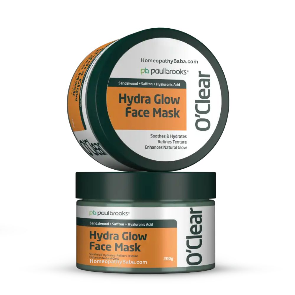 Paul Brooks OClear Hydra Glow Face Mask for Restoring Moisture and Radiance | Homeopathy Baba