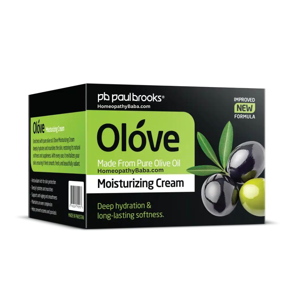 Paul Brooks Olove Moisturizing Cream with Olive Oil and Vitamin E | Homeopathy Baba