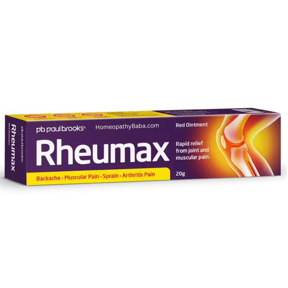 Paul Brooks Rheumax Ointment | Joint & Muscle Pain Relief 20g