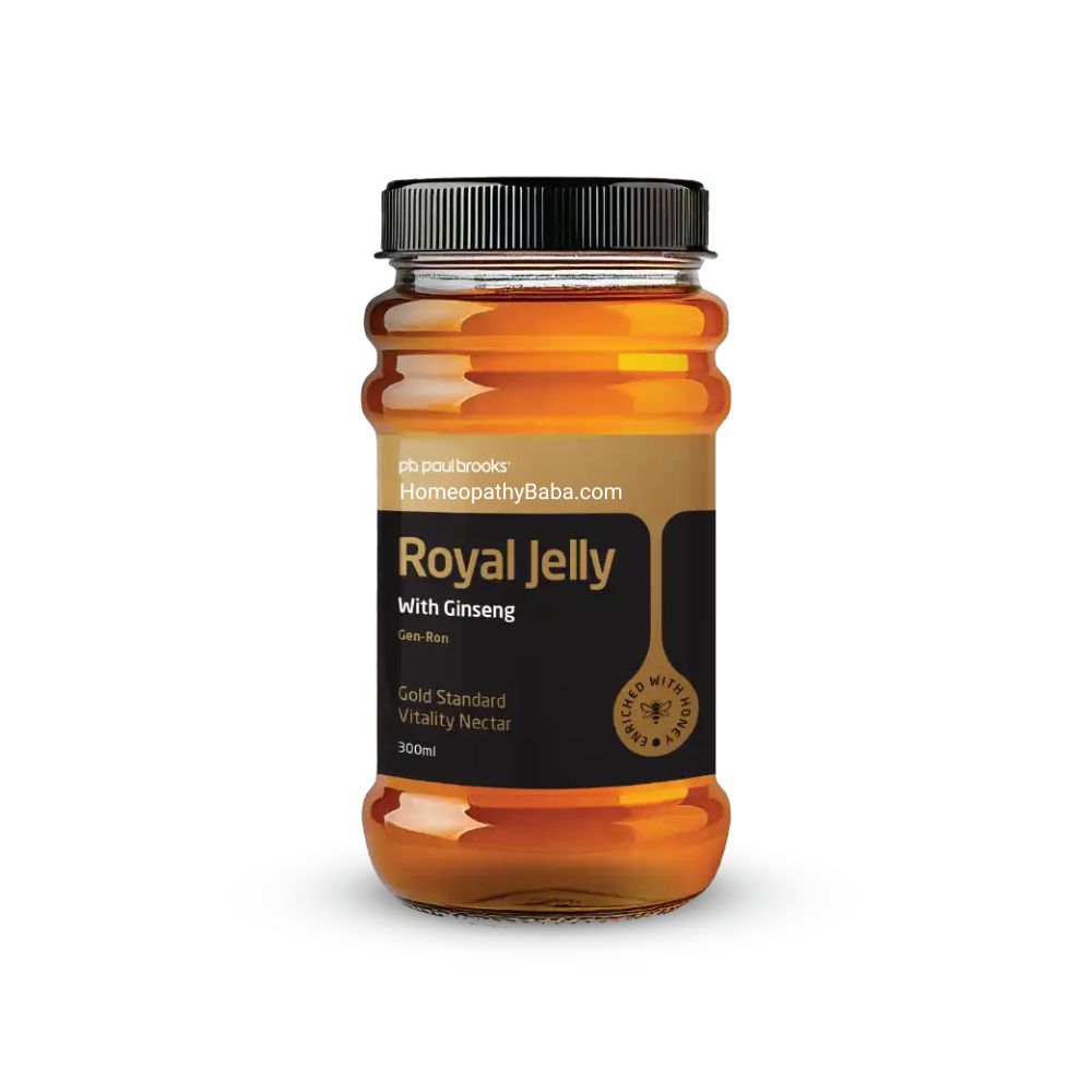 Paul Brooks Royal Jelly With Ginseng for Vitality & Immunity | HomeopathyBaba.com