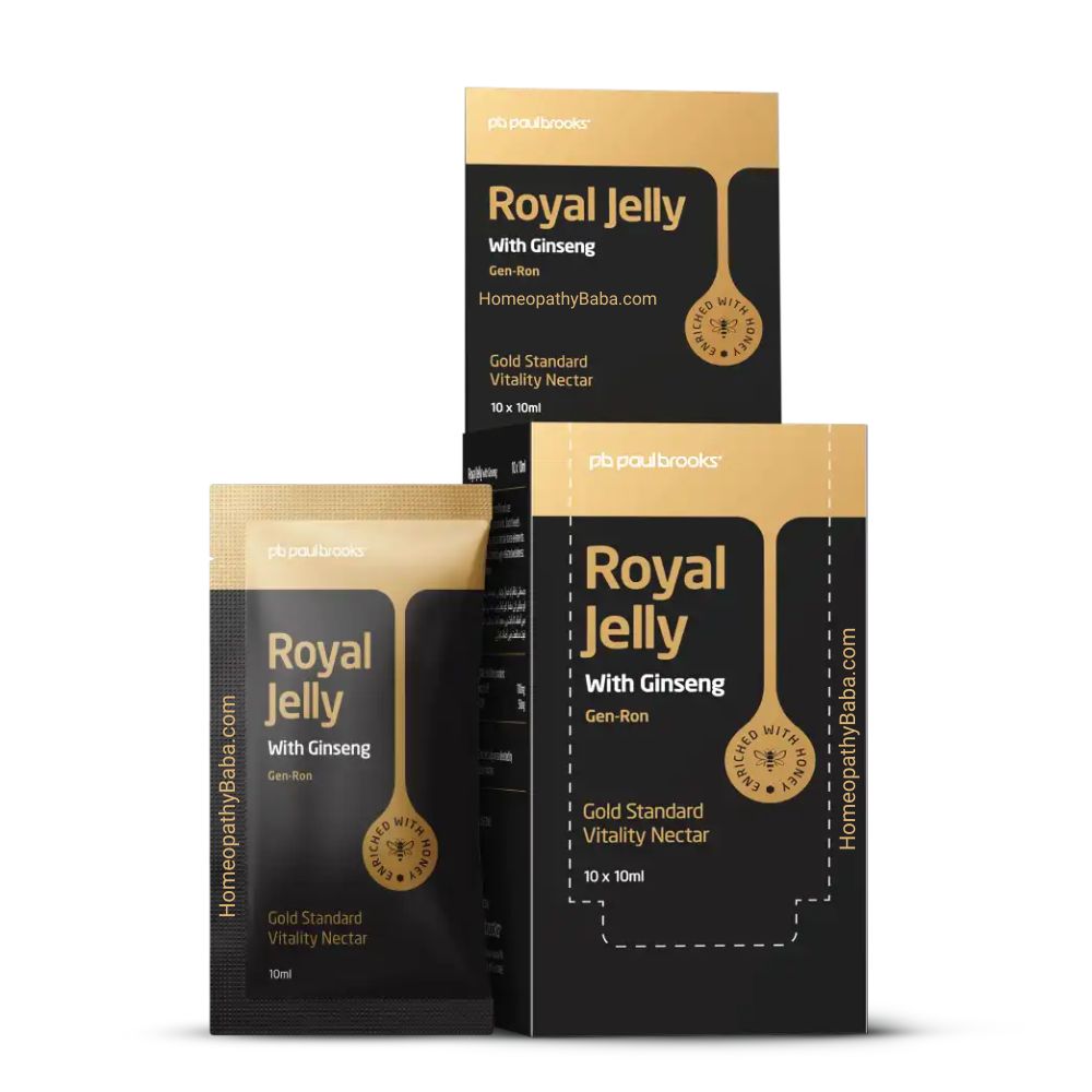 Paul Brooks Royal Jelly With Ginseng for Vitality & Immunity Sachet | HomeopathyBaba.com