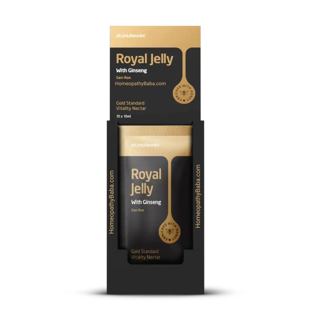 Paul Brooks Royal Jelly With Ginseng for Vitality & Immunity Sachet | HomeopathyBaba.com
