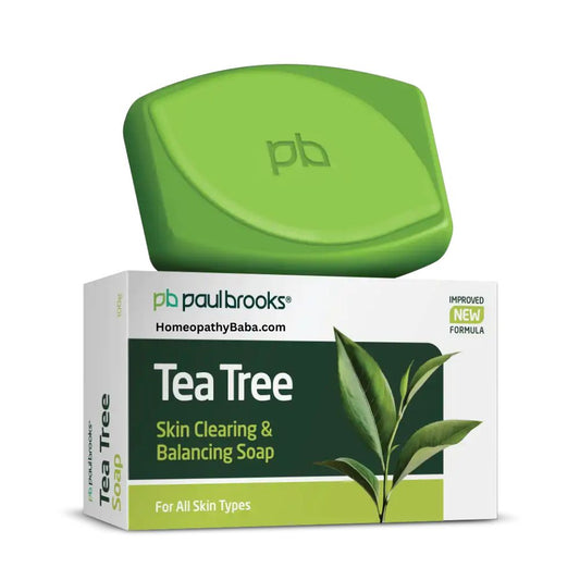Paul Brooks Tea Tree Soap for clearing and balancing acne-prone skin | Homeopathy Baba