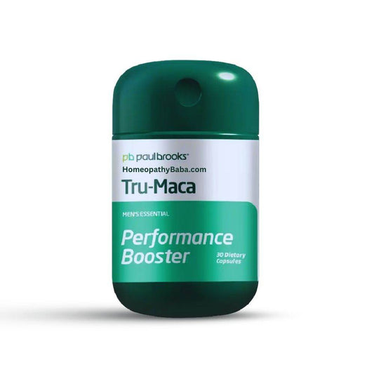 Paul Brooks Tru Maca Capsules for Vitality & Testosterone Support | HomeopathyBaba.com