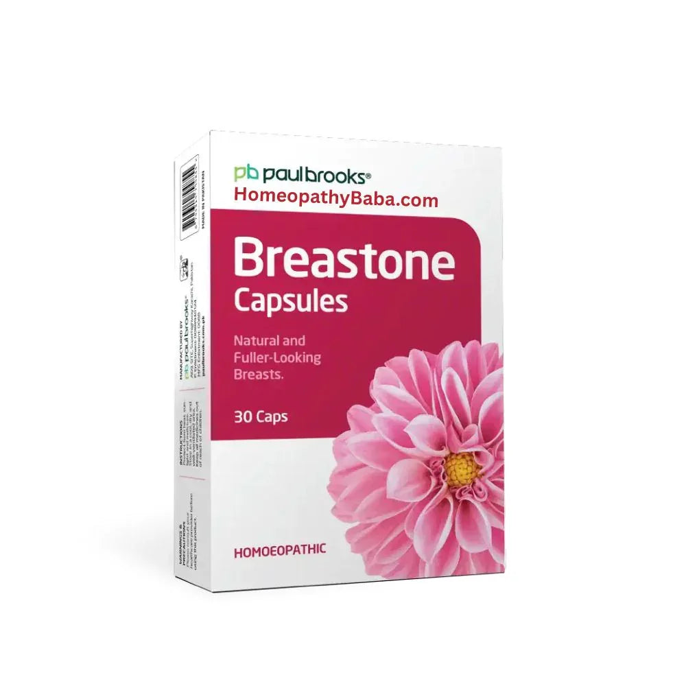 Paul Brooks BreasTone Capsules for women's health and natural breast enhancement | HomeopathyBaba.com