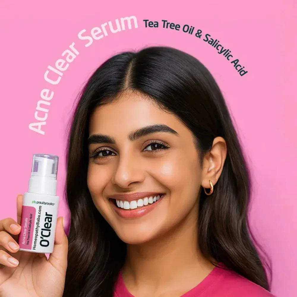 Paul Brooks O'Clear Acne Clear Serum with Tea Tree Oil & Salicylic Acid | Homeopathy Baba