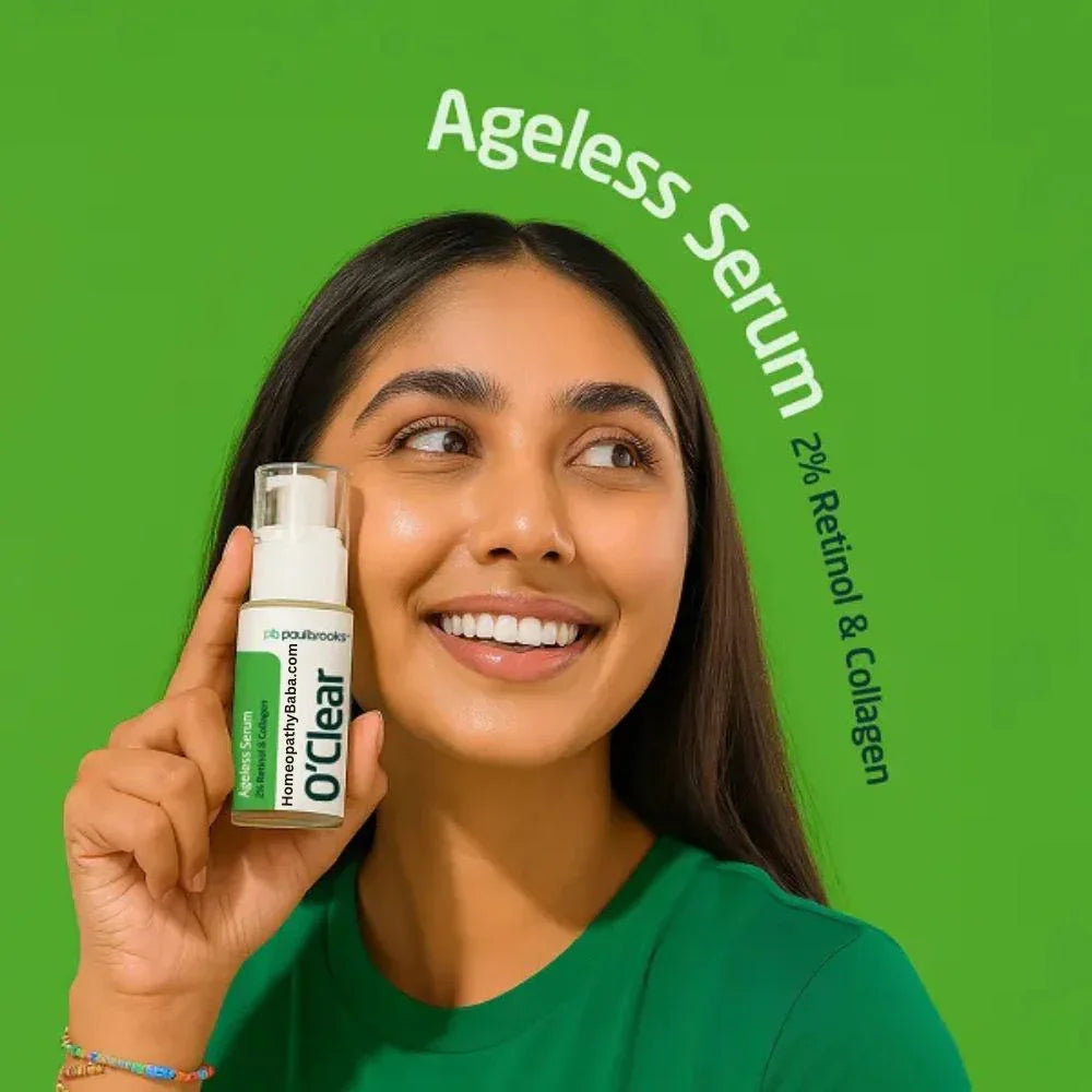 Paul Brooks O'Clear Ageless Serum with Retinol and Collagen | Homeopathy Baba