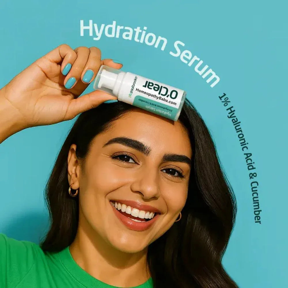 Paul Brooks O'Clear Hydration Serum with Hyaluronic Acid and Cucumber | Homeopathy Baba