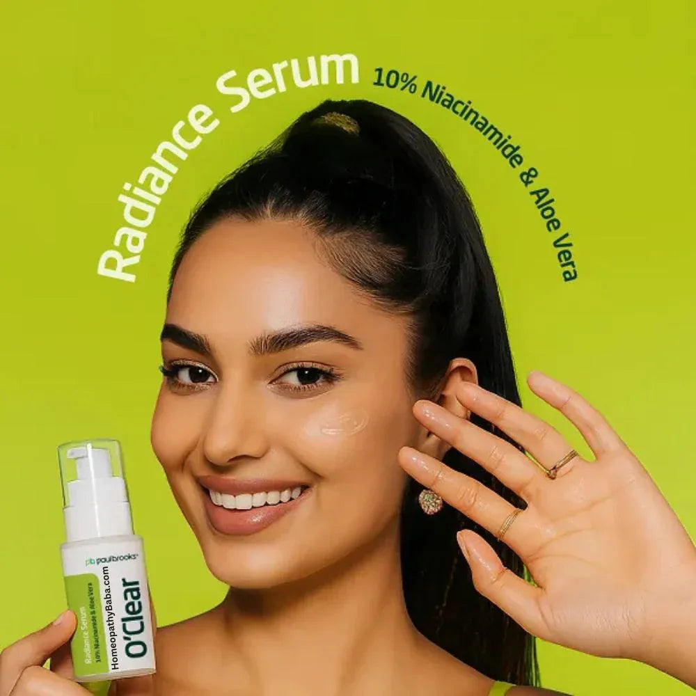Paul Brooks O'Clear Radiance Serum with Niacinamide and Aloe Vera | Homeopathy Baba