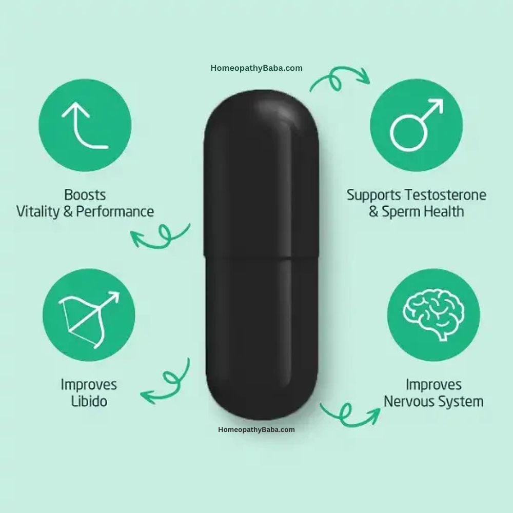 Paul Brooks Tru Maca Capsules for Vitality & Testosterone Support | HomeopathyBaba.com