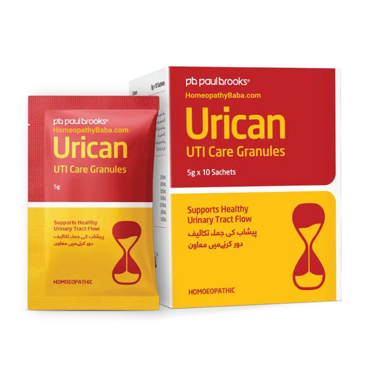 Paul Brooks Urican Drops for ultimate UTI and bladder relief | HomeopathyBaba.com