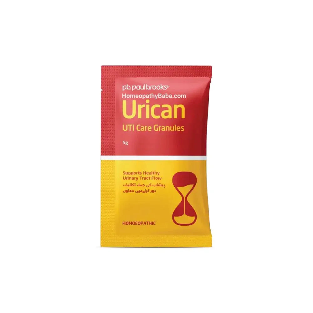 Paul Brooks Urican Drops for ultimate UTI and bladder relief | HomeopathyBaba.com