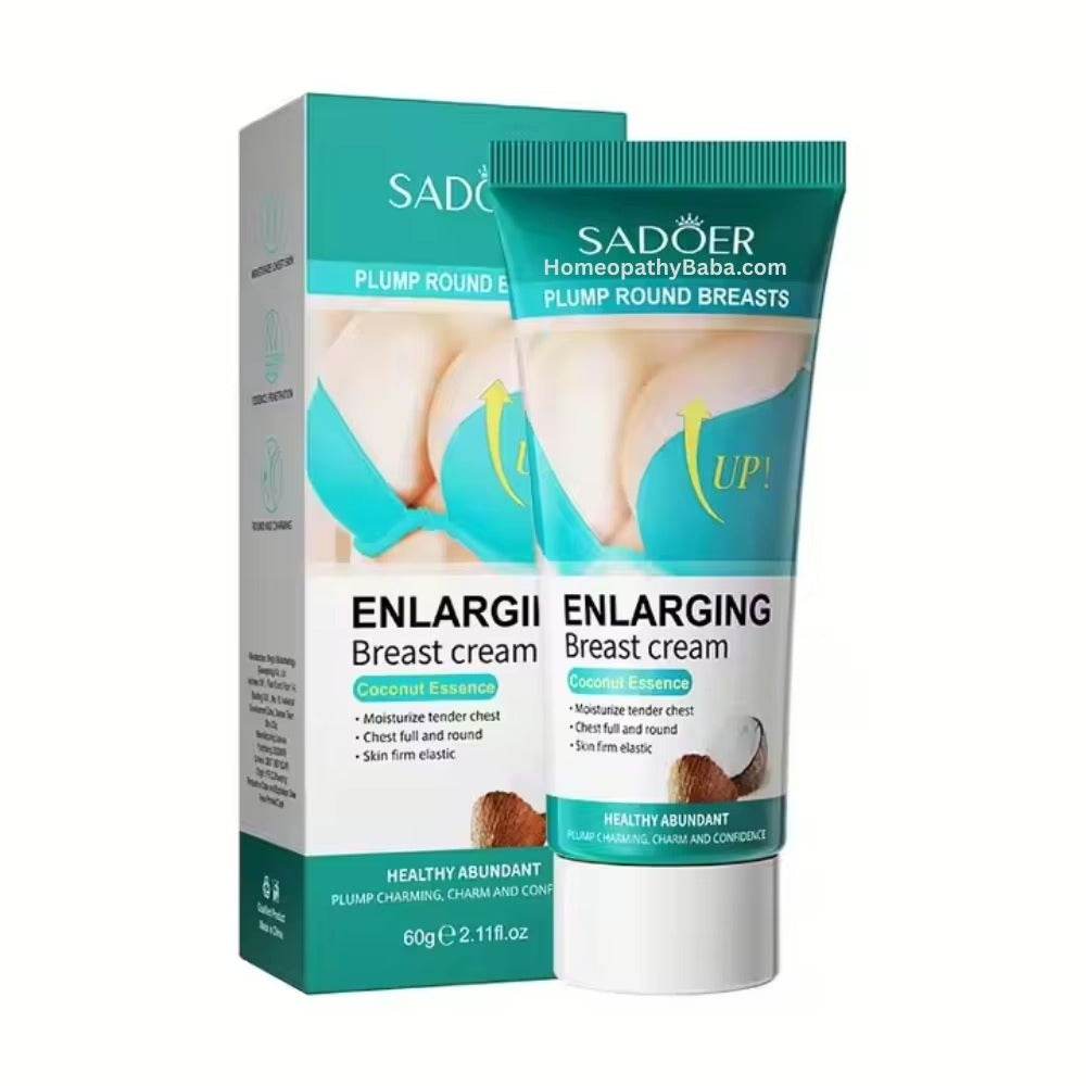 Sadoer Coconut Essence Breast Firming Cream (60g) - HomeopathyBaba.Com
