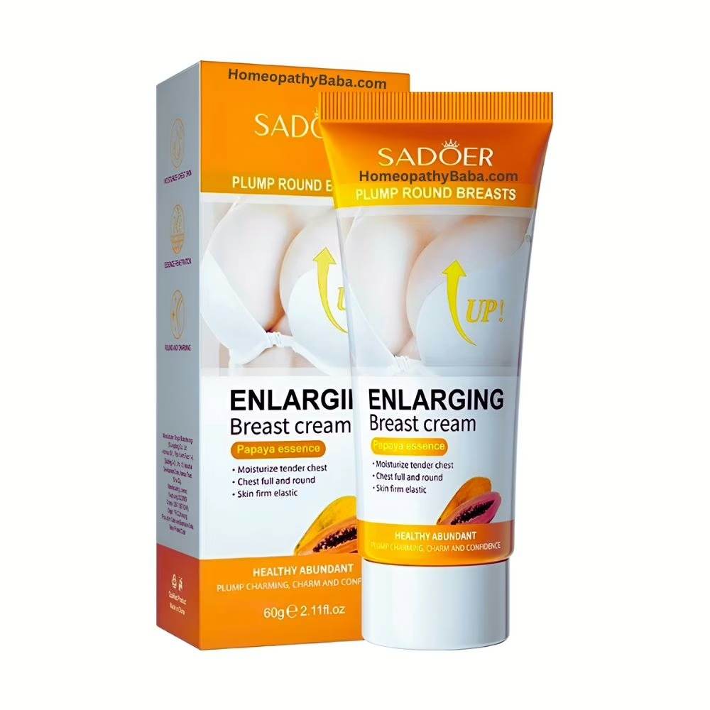 Sadoer Papaya Breast Enhancement Cream 60g - HomeopathyBaba.Com