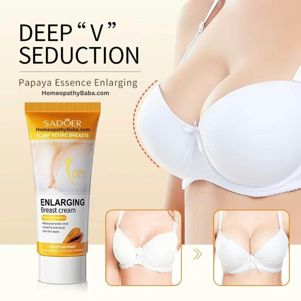 Sadoer Papaya Breast Enhancement Cream 60g - HomeopathyBaba.Com