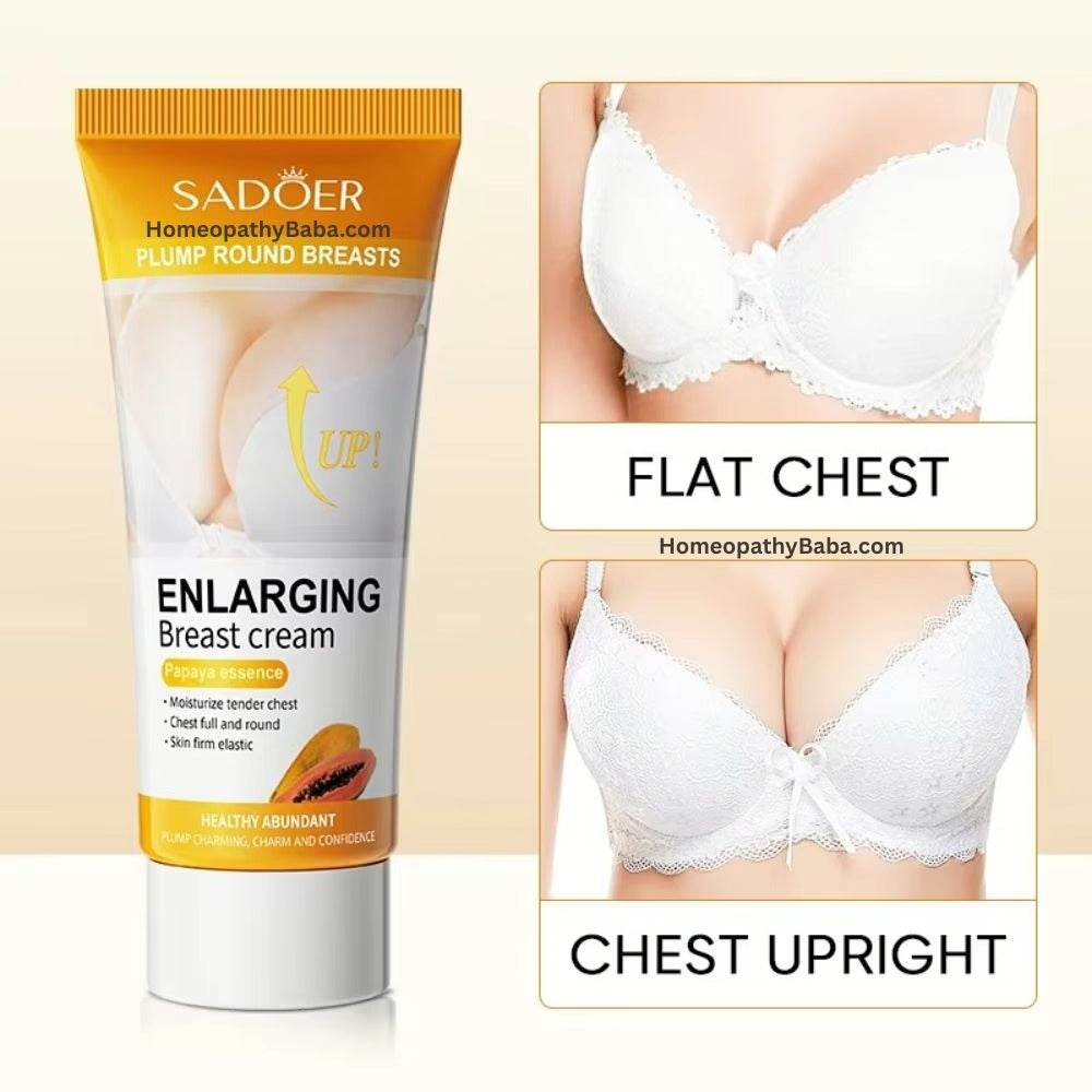 Sadoer Papaya Breast Enhancement Cream 60g - HomeopathyBaba.Com