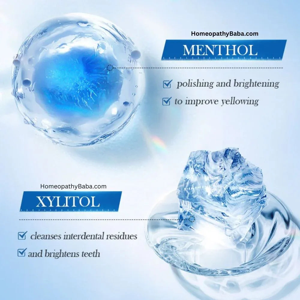 Sadoer Peach Toothpaste Tablets