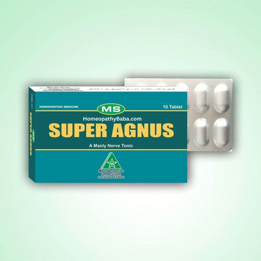 Super Agnus Tablets - HomeopathyBaba.Com