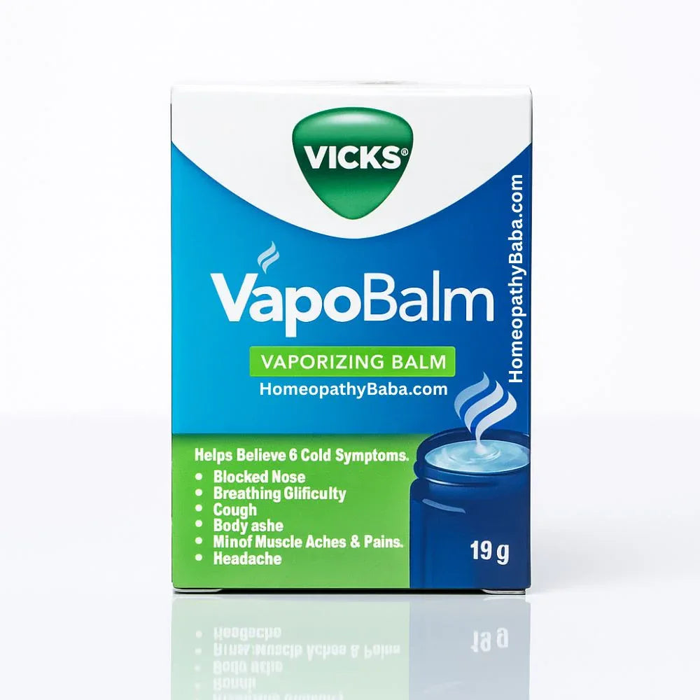 Vicks VapoBalm, 19g - HomeopathyBaba.Com