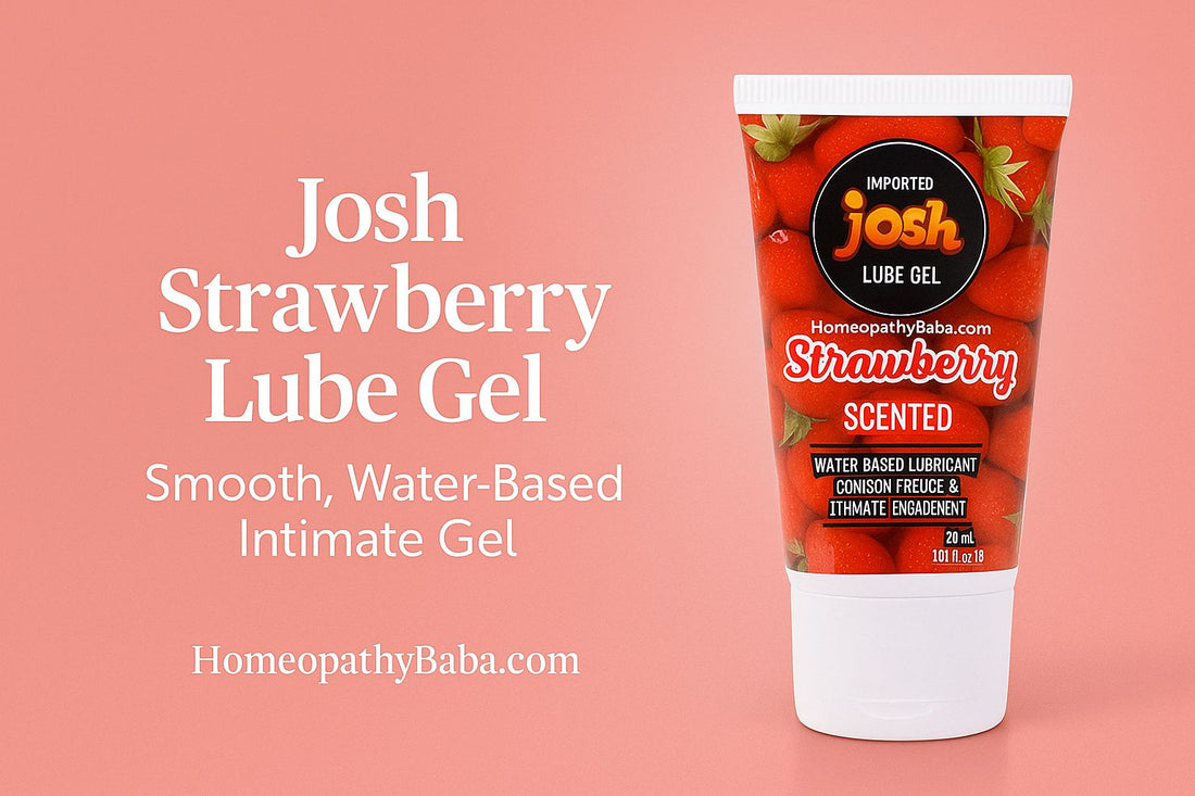 Josh Strawberry Lube Gel (30ML)  Smooth, Water-Based Intimate Gel