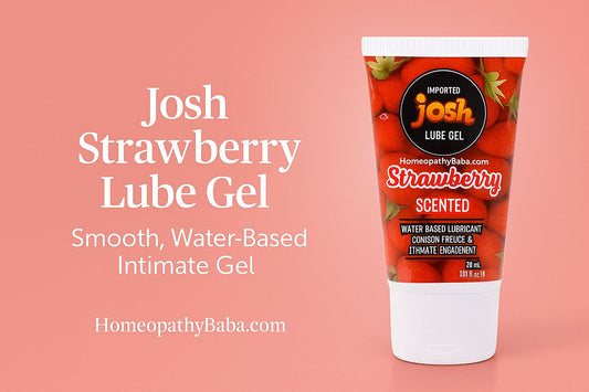 Josh Strawberry Lube Gel (30ML)  Smooth, Water-Based Intimate Gel