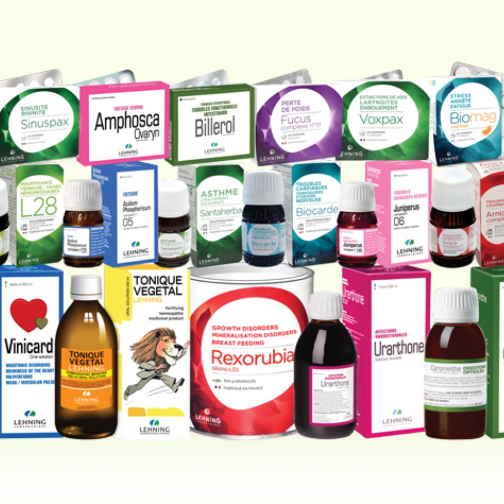 Lehning French Homeopathic Remedies