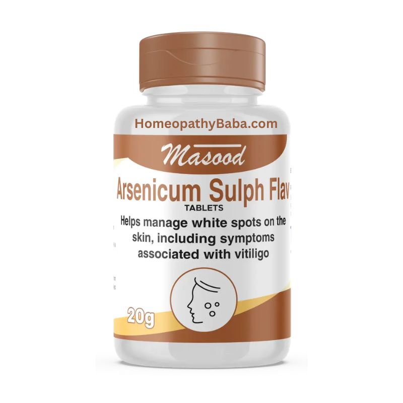 Arsenicum Sulph Flav Tablets by Dr Masood