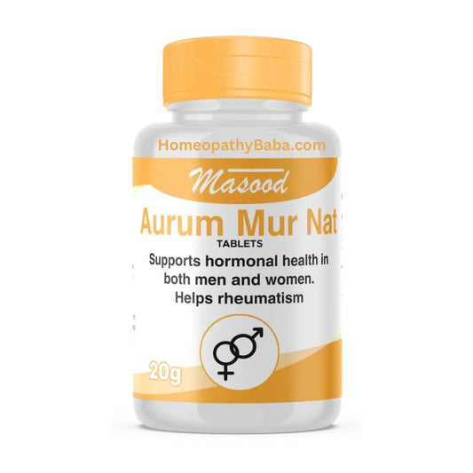 Aurum Mur Nat Tablets by Dr Masood