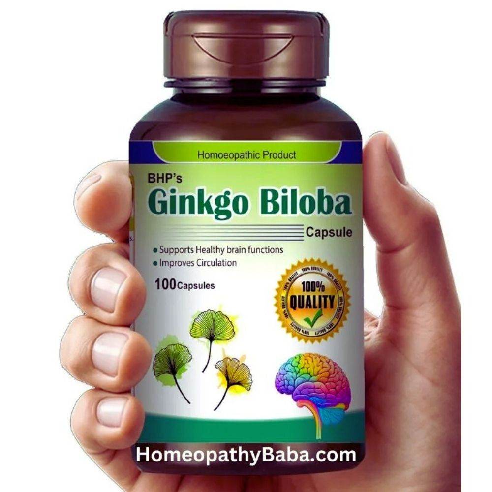 BHP Ginkgo Biloba Capsules - HomeopathyBaba.Com