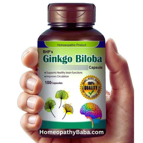 BHP Ginkgo Biloba Capsules - HomeopathyBaba.Com