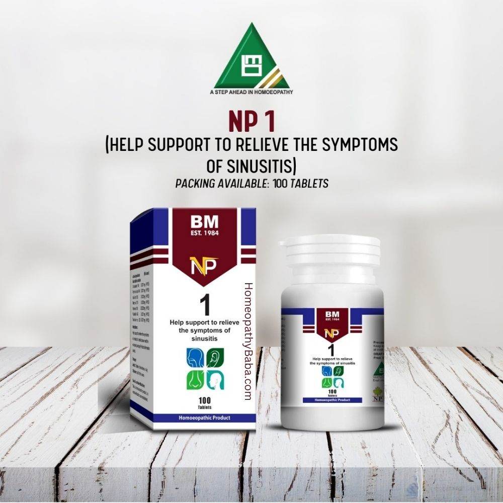 BM NP 1 (Sinus & Nasal Polyps) - HomeopathyBaba.Com