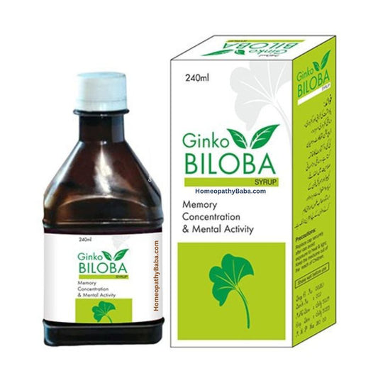 Blossomlabs Ginko Biloba Syrup | Memory & Brain Support 240ml