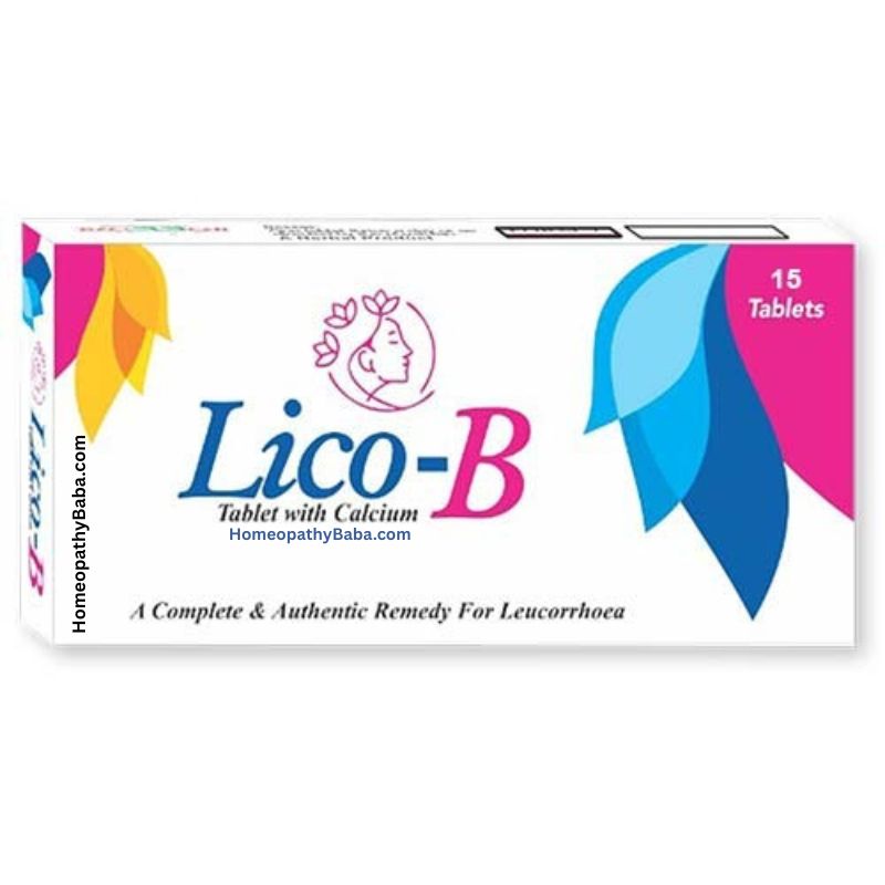 Blossomlabs Lico-B Tablets - Herbal Relief for Leucorrhoea & Vitality