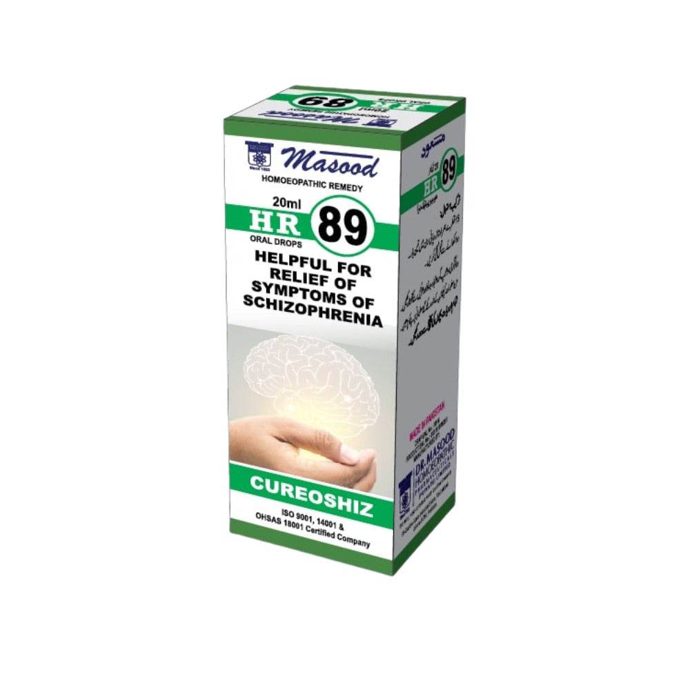 DR Masood HR 89 for Schizophrenia Support - HomeopathyBaba.Com
