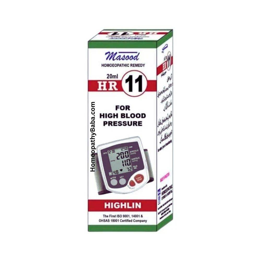 Dr Masood HR 11 HIGHLIN Drops - HomeopathyBaba.Com