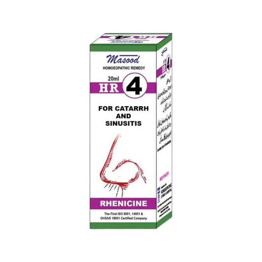 Dr Masood HR 4 RHENICINE Drops - HomeopathyBaba.Com