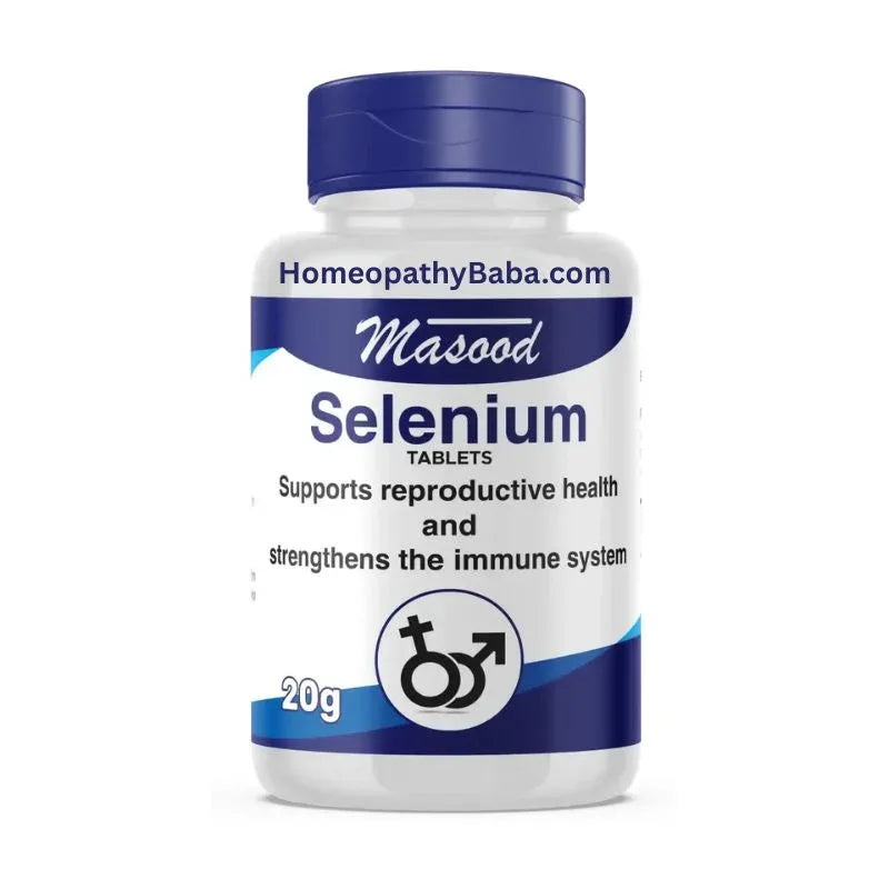 Dr Masood Selenium Tablets 20g - (120 Tablets)