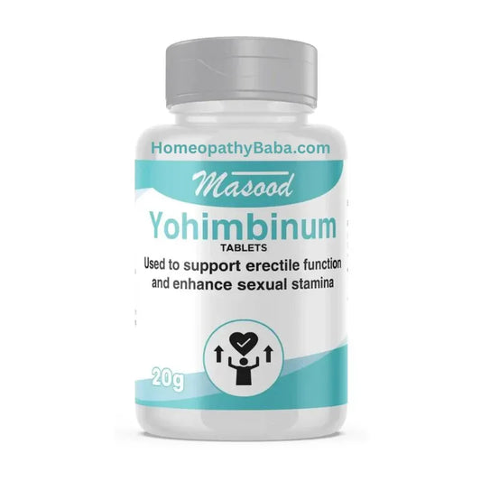 Dr Masood Yohimbinum Tablets 20g (120 Tablets)