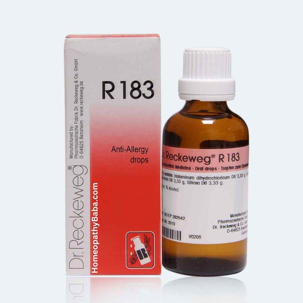 Dr Reckeweg R183 Anti-Allergy Drops - HomeopathyBaba.Com