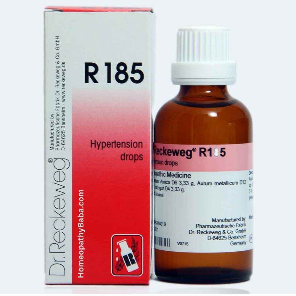 Dr Reckeweg R185 Hypertension Drops - HomeopathyBaba.Com