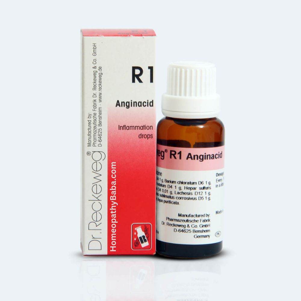 Dr Reckeweg R1 Inflammation Drops - HomeopathyBaba.Com