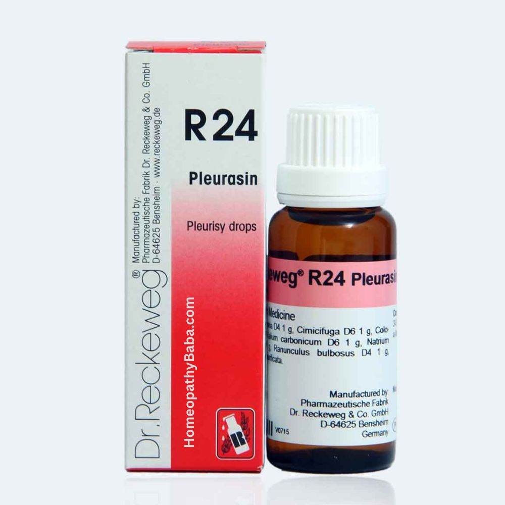 Dr Reckeweg R24 Pleura, Intercostal Neuralgia - HomeopathyBaba.Com