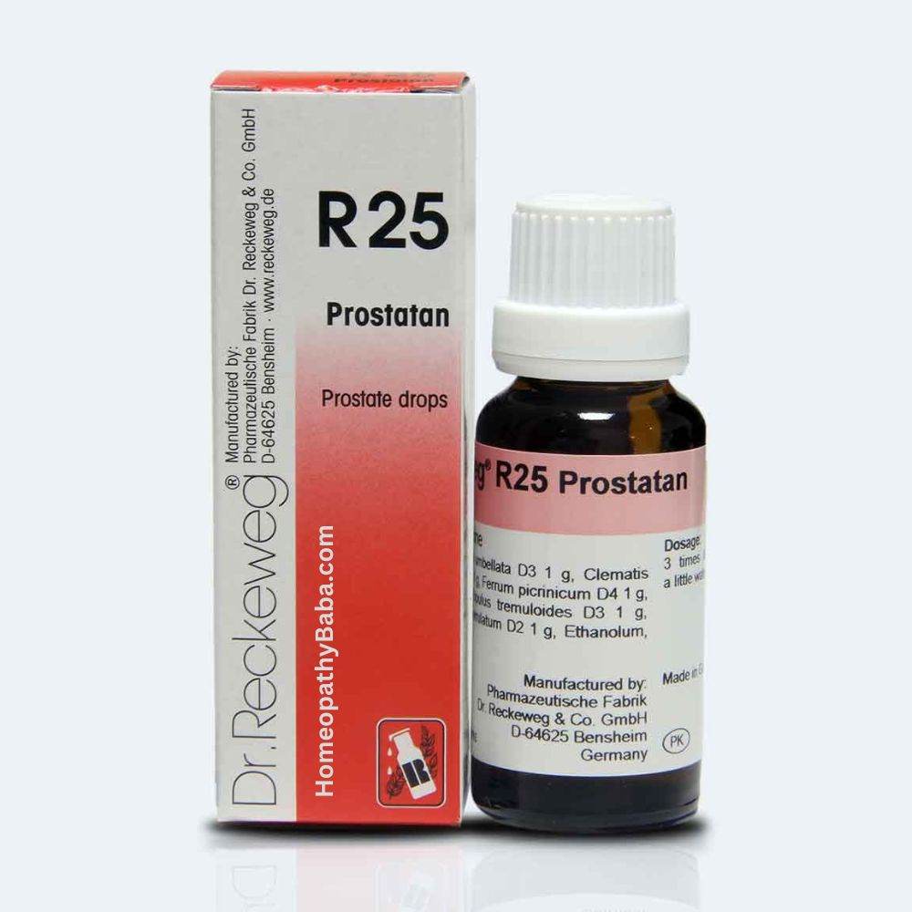 Dr Reckeweg R25 Prostate Drops - HomeopathyBaba.Com