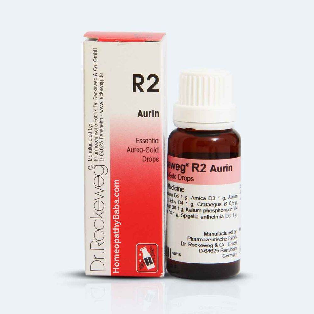 Dr Reckeweg R2 Essentia Aurea-Gold drops - HomeopathyBaba.Com