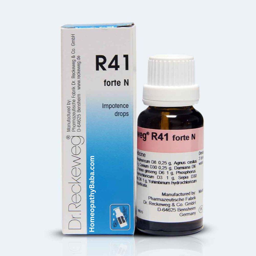 Dr Reckeweg R41F Impotence Drops - HomeopathyBaba.Com